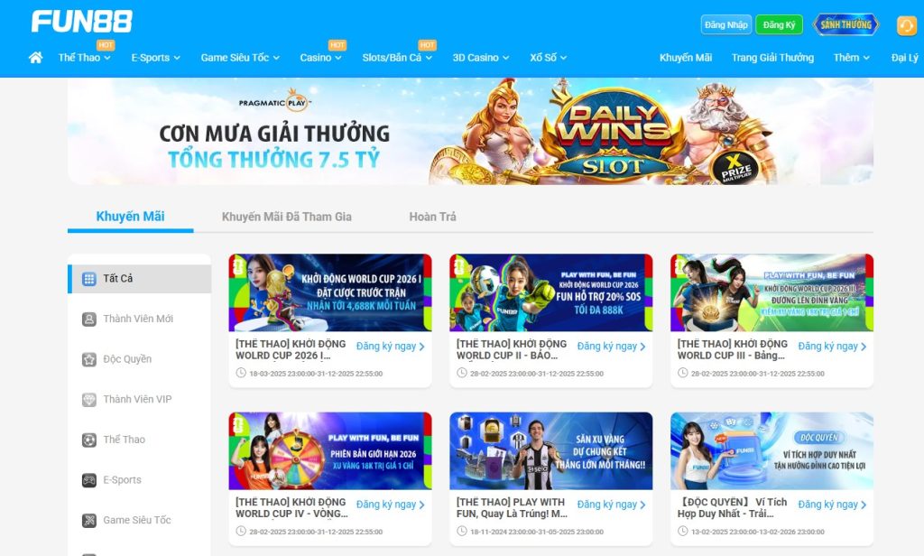 Khuyến mãi ngập tràn, thưởng lớn hàng trăm triệu