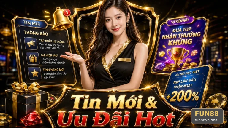 Khuyến Mãi FUN88 Tại fun88vn.one: Đọc Chi Tiết Giao Diện Tin Mới, Ưu Đãi Và Điều Kiện – Lộ Trình Một Điểm Lưu Lại Điều Khoản Cùng Lịch Sử Trao Đổi Trước Khi Tham Gia