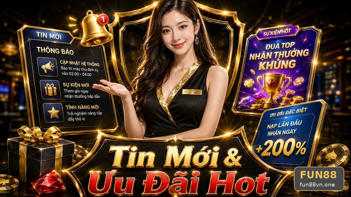 Khuyến Mãi FUN88 Tại fun88vn.one: Đọc Chi Tiết Giao Diện Tin Mới, Ưu Đãi Và Điều Kiện – Lộ Trình Một Điểm Lưu Lại Điều Khoản Cùng Lịch Sử Trao Đổi Trước Khi Tham Gia