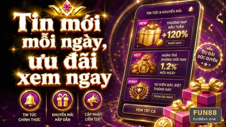 FUN88VNONE 02 Khuyến Mãi Bản Đối Chiếu — Bảng Kiểm Tra Cho Thời Hạn Và Phạm