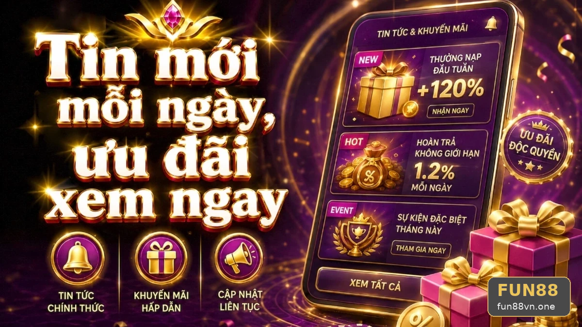 FUN88VNONE 02 Khuyến Mãi Bản Đối Chiếu — Bảng Kiểm Tra Cho Thời Hạn Và Phạm