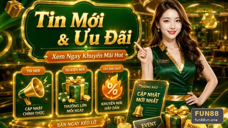Checklist Sáu Tiêu Chí Đọc Tin Mới Ưu Đãi Khuyến Mãi Tại FUN88